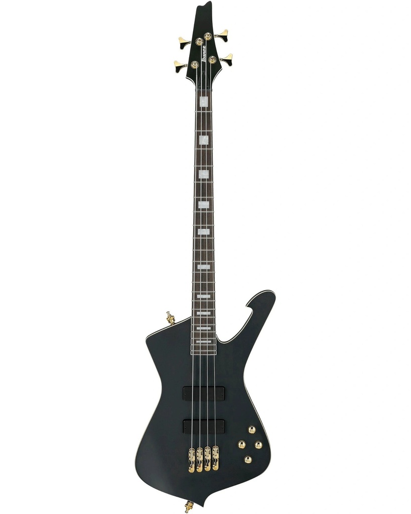 Ibañez - Bajo Eléctrico Iceman Negro Mate Con Funda Mod.ICB620-BKF_1