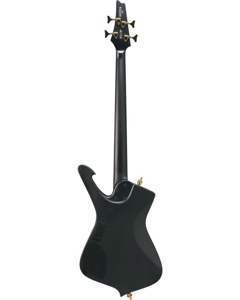 Ibañez - Bajo Eléctrico Iceman Negro Mate Con Funda Mod.ICB620-BKF_1
