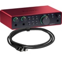 Focusrite - Interfaz de Audio Scarlett 2i2 4th Gen Mod.MOSC0033_3