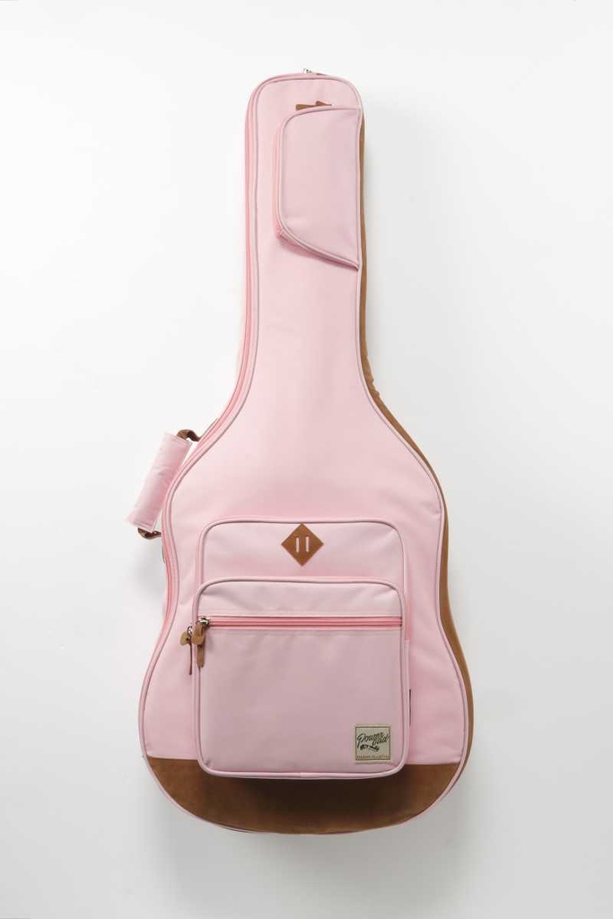 Ibañez - Funda Powerpad para Guitarra Acústica, Color: Rosa Mod.IAB541-PK_1
