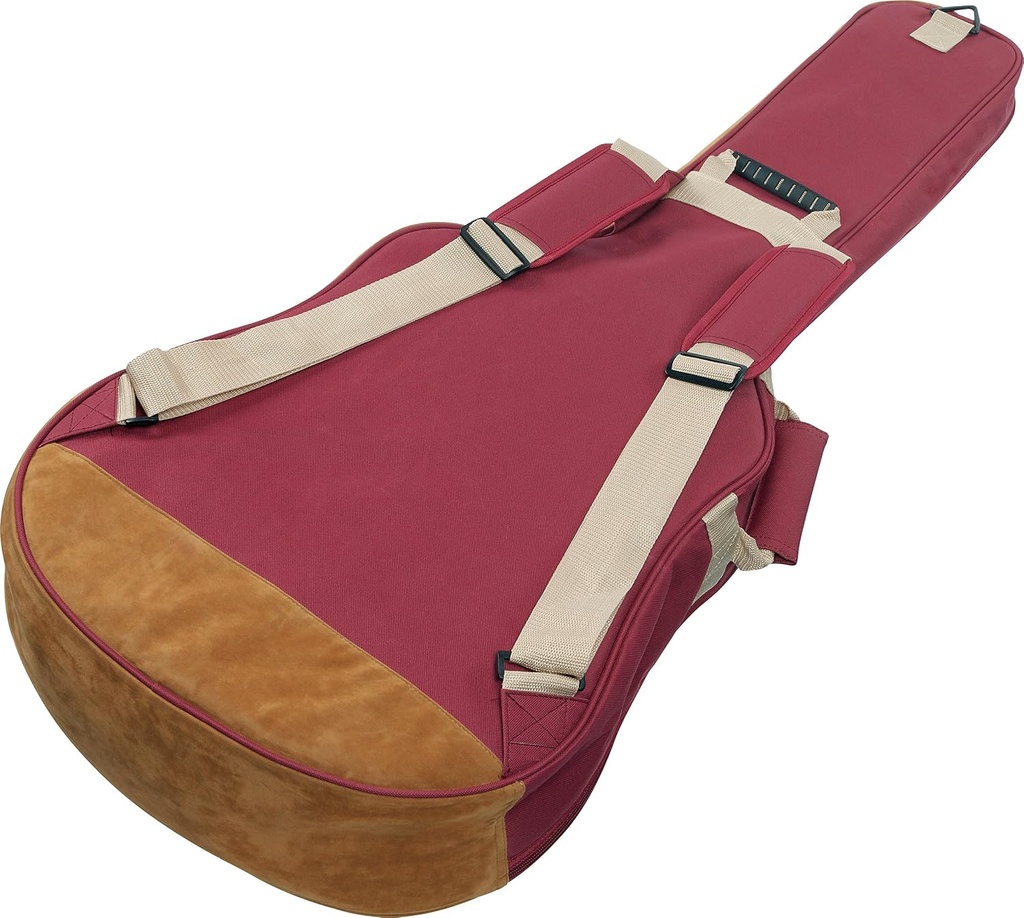 Ibañez - Funda Powerpad para Guitarra Acústica, Color: Vino Mod.IAB541-WR_3