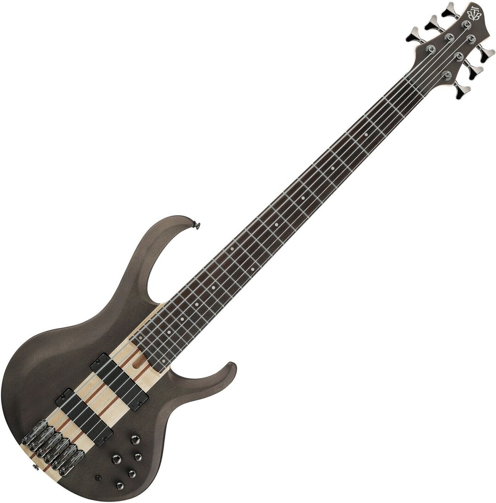 Ibañez - Bajo Eléctrico Btb De 6 Cuerdas Gris Transparente Mate Mod.BTB606-TGF_1