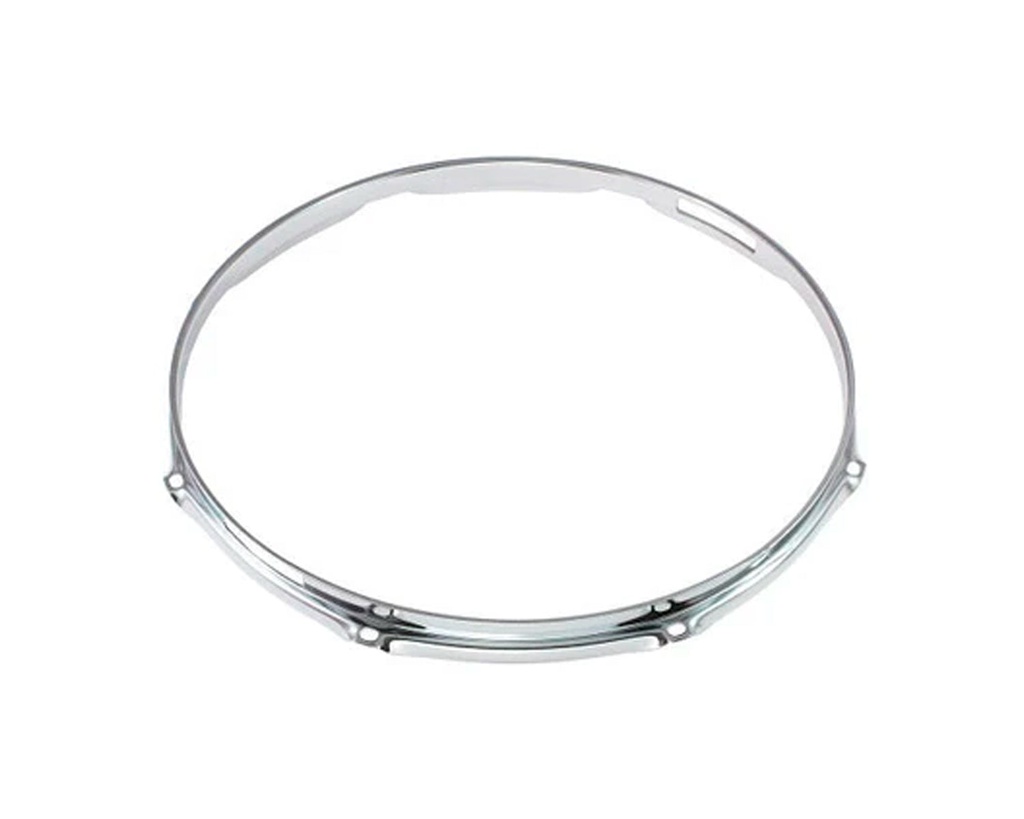 Power Beat - Aro para Tarola, 8 Perforaciones Cromado Mod.DHP-__/8