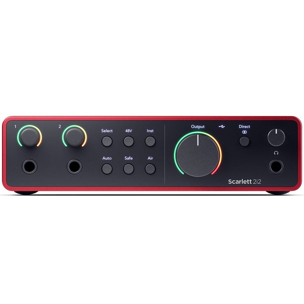 Focusrite - Interfaz de Audio Scarlett 2i2 4th Gen Mod.MOSC0033