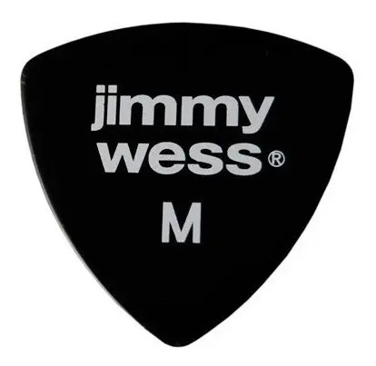 Jimmy Wess - Plumillas en forma de Escudo, 50 Piezas Medianas Color: Negro Mod.JW-TR-MBK(50)