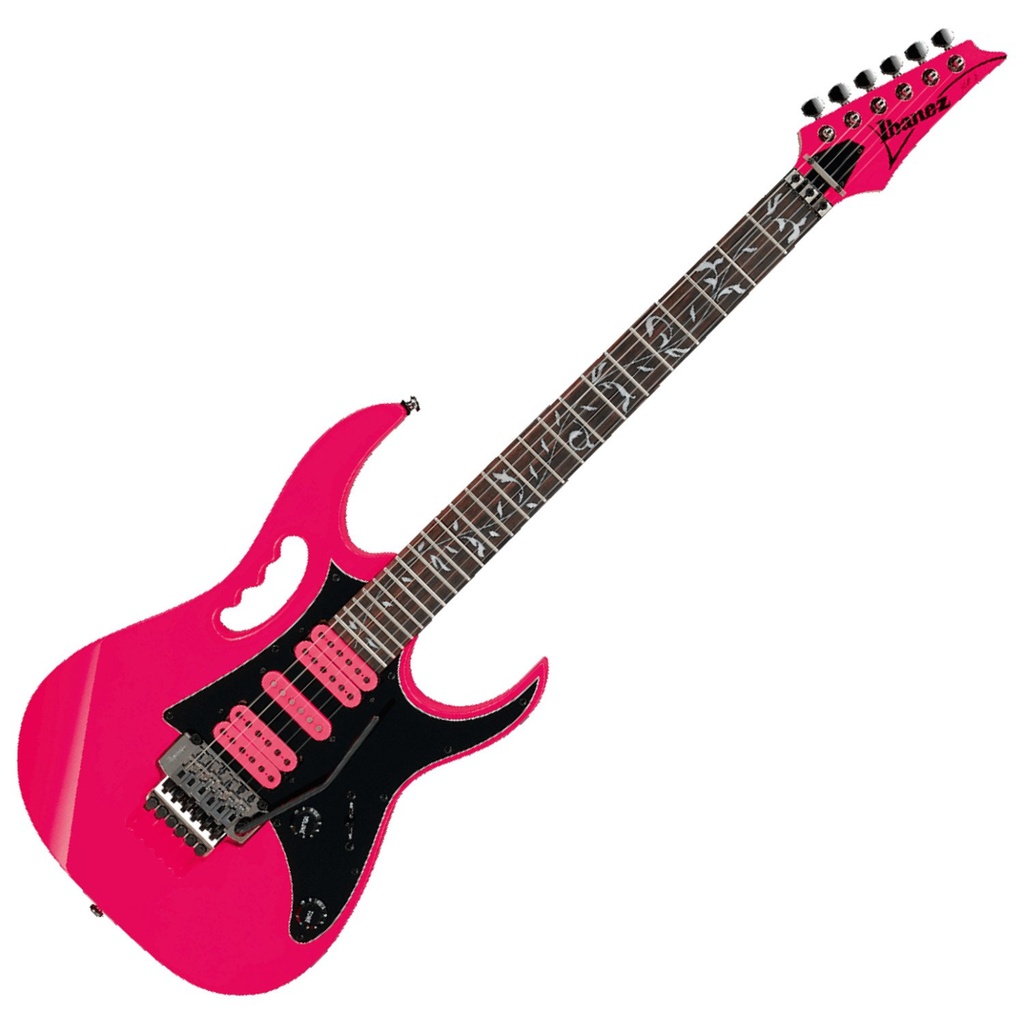 Ibañez - Guitarra Electrica Steve Vai Rosa Mod.JEMJRSP-PK