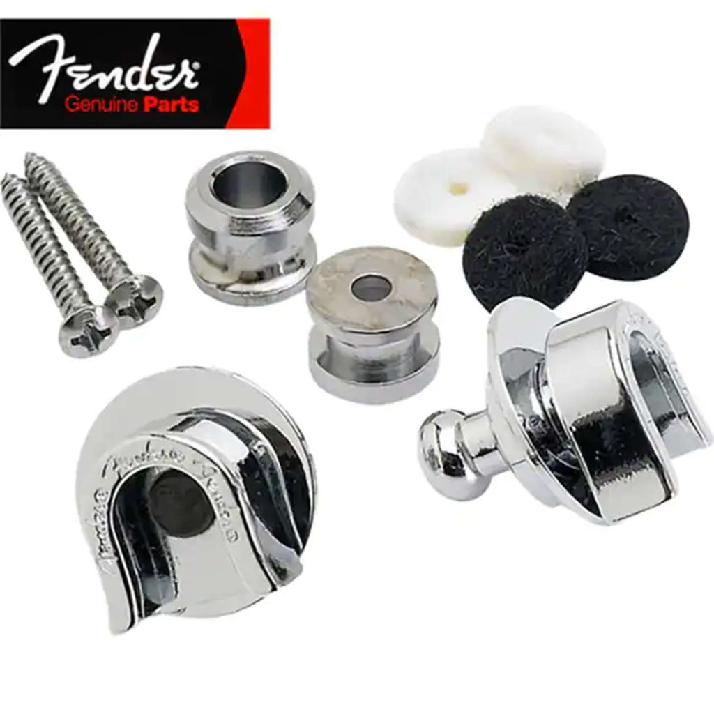 [IMP0323] Fender - Broches de Seguridad Strap Lock, Color: Cromado Mod.990690000