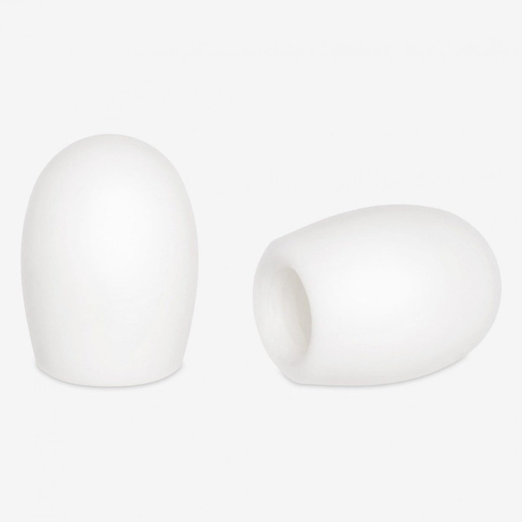 [IMP0355] Ahead - 4 Puntas de Nylon para Baquetas MT, Color: Blancas Mod.5AT