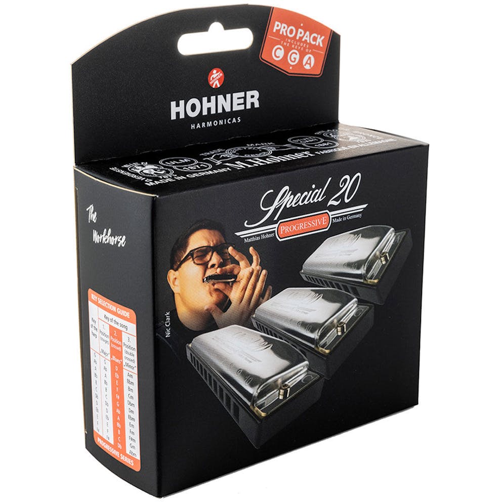 Hohner - Armónicas Do/Sol/La-Mayor Special 20 Mod.M5601PP